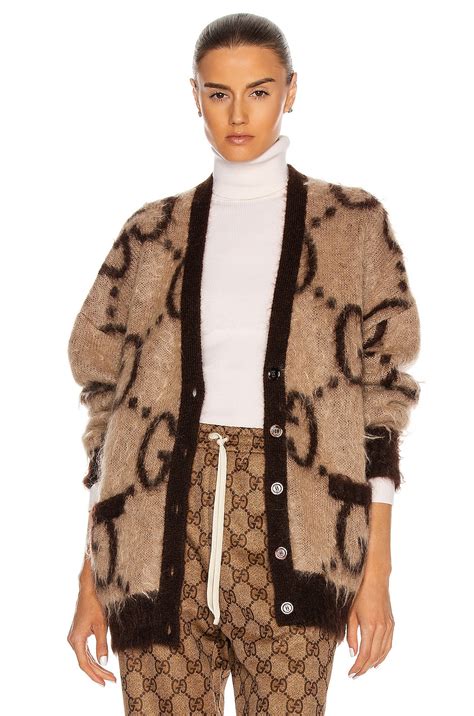 brown gucci cardigan|Gucci Cardigans for Women .